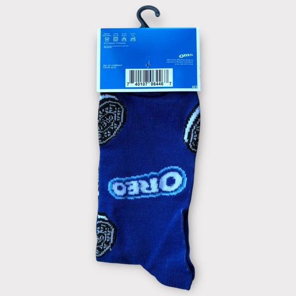 Men’s Novelty Funny Oreo Socks | NWT Oreo Crew Socks | Size Men's 6-12 - Picture 2 of 3